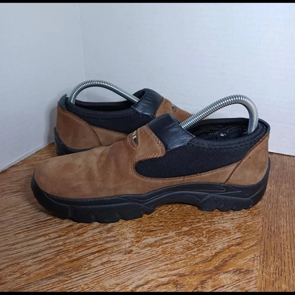 Roper Casual Shoes Men’s Size 10 Leather Performance Brown Slip On - Picture 3 of 12